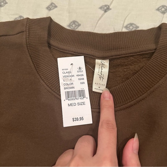 LA Hearts Brown Sweater with Pockets - Picture 5 of 7